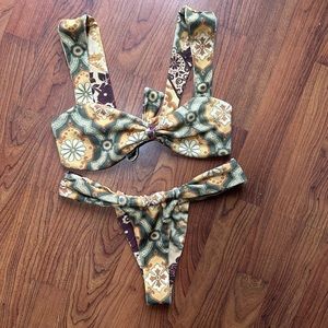 Savannah Morrow reversible bikini set